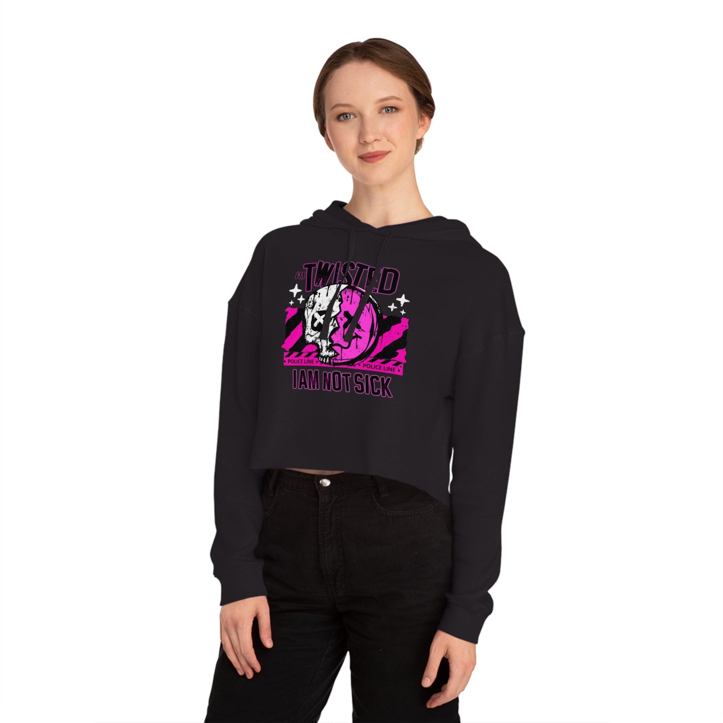 Twisted Crop Hoodie