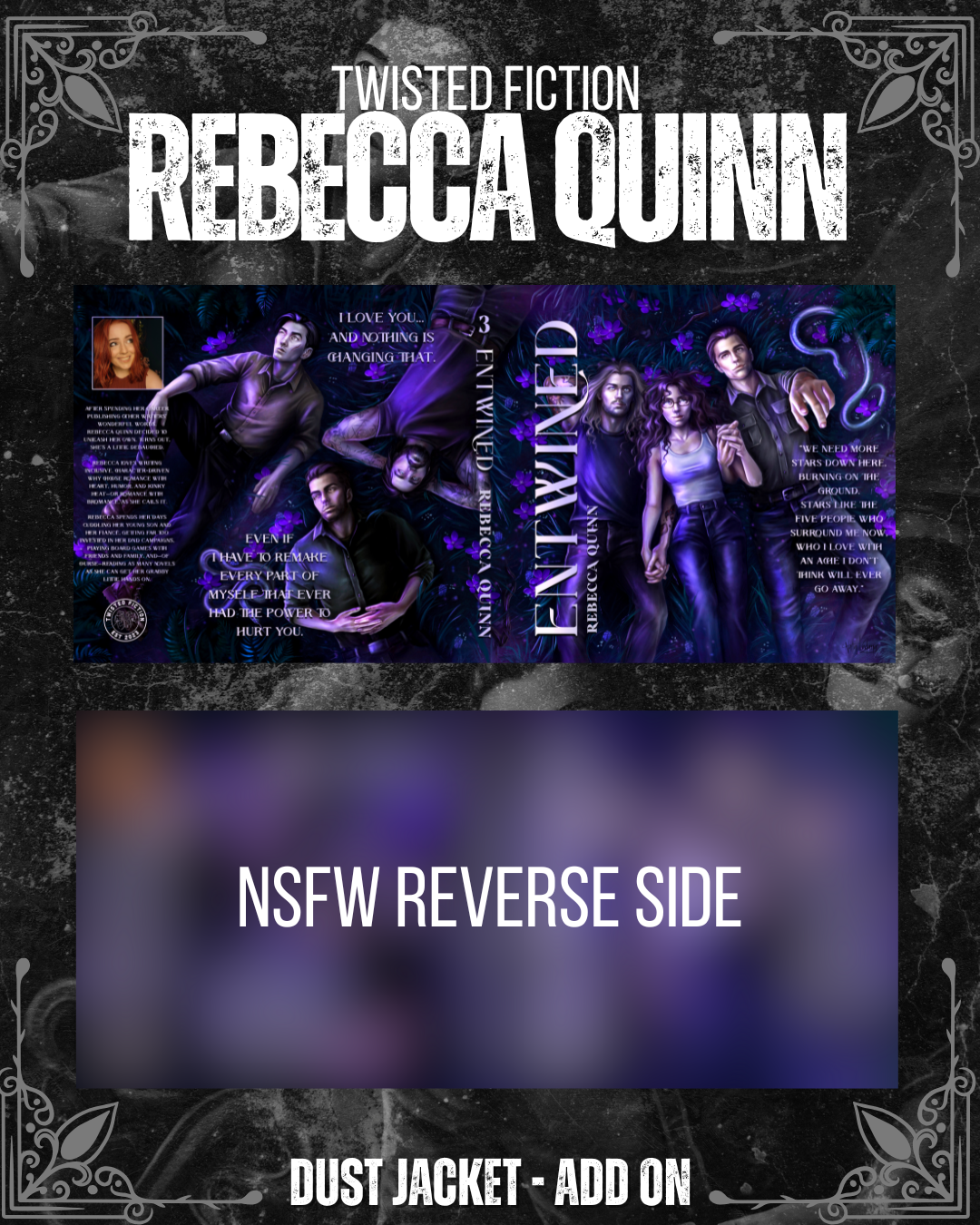 Reversible Dust Jackets - Rebecca Quinn