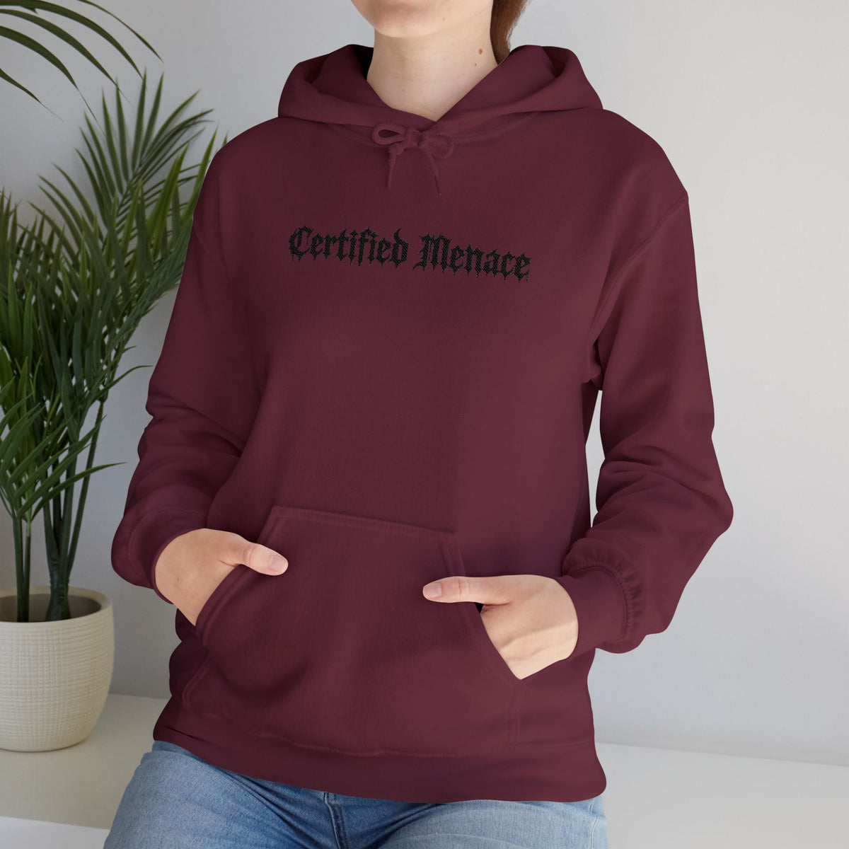 Certified Menace Unisex Heavy Blend™ Hooded Sweatshirt