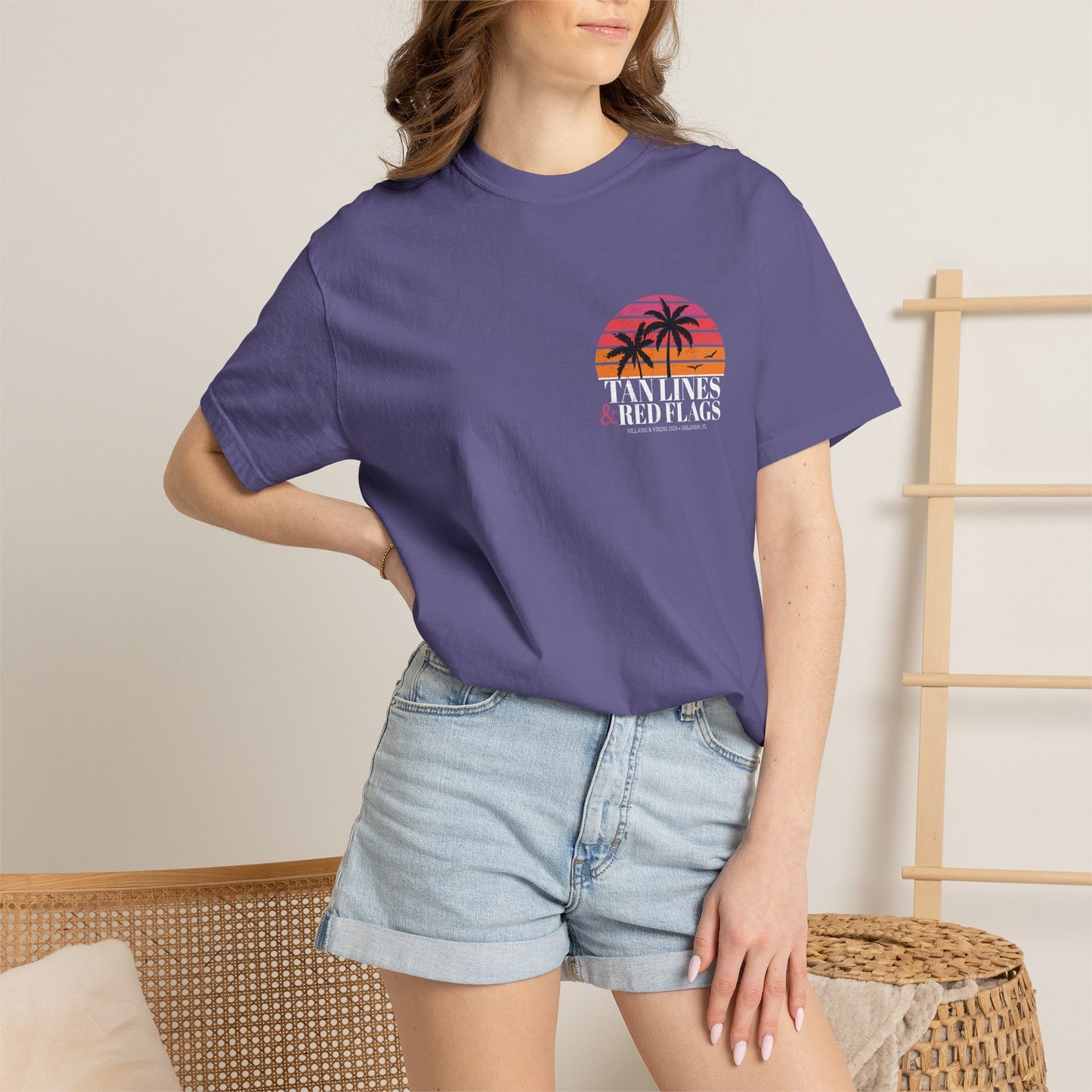Villains & Vixens 2026 Signing Exclusive Comfort Color T-Shirt