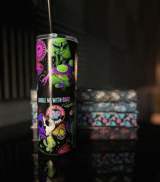 Handle Me With Care  Stainless Steel Tumbler, 20oz