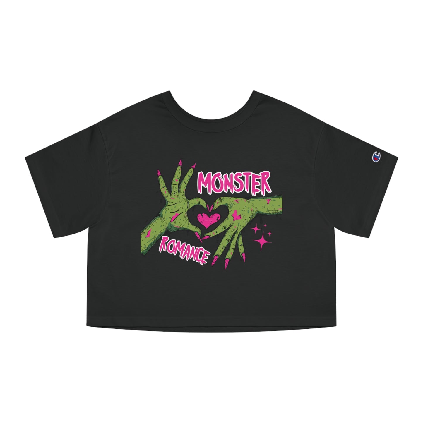 Monster Romance Cropped T-Shirt