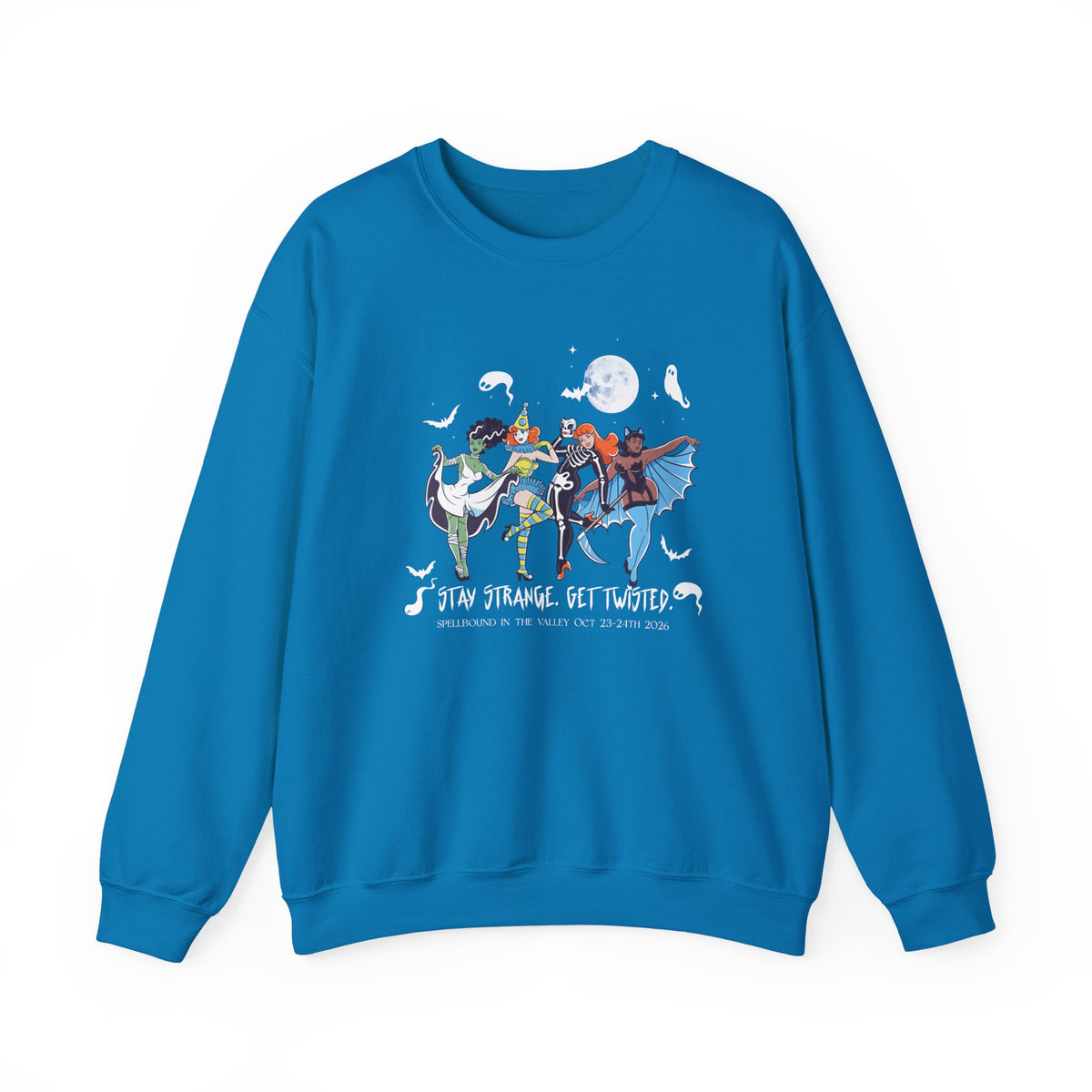 Spellbound in the Valley - White Exclusive Unisex Heavy Blend™ Crewneck Sweatshirt