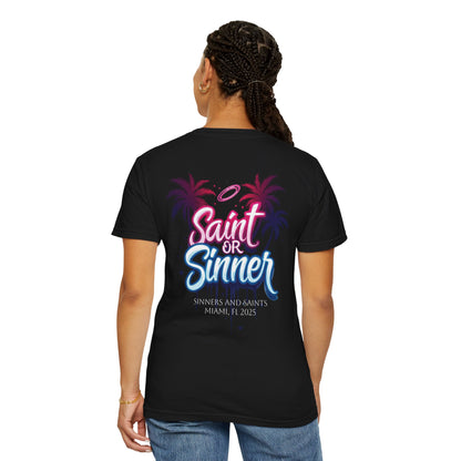 Sinners and Saint Signing Exclusive Comfort Color T-Shirt
