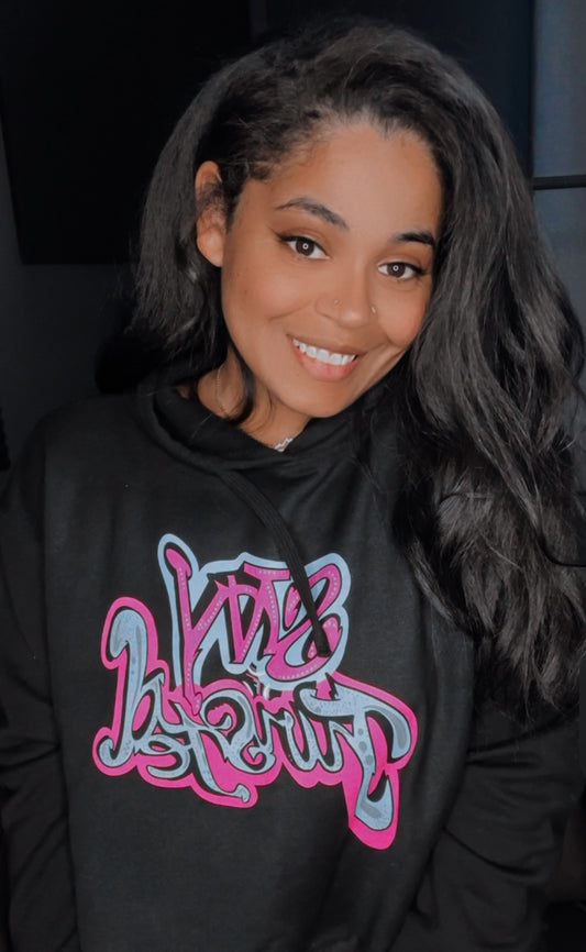 Stay Twisted Crop Hoodie