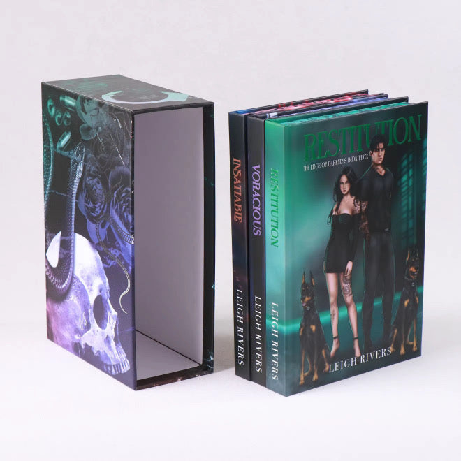 SIGNED: Birthday Box Year 2: The Edge Of Darkness Trilogy - Leigh Rivers
